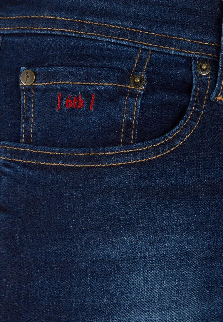 6th Sense Nevada Straight Leg Jeans Wash 2