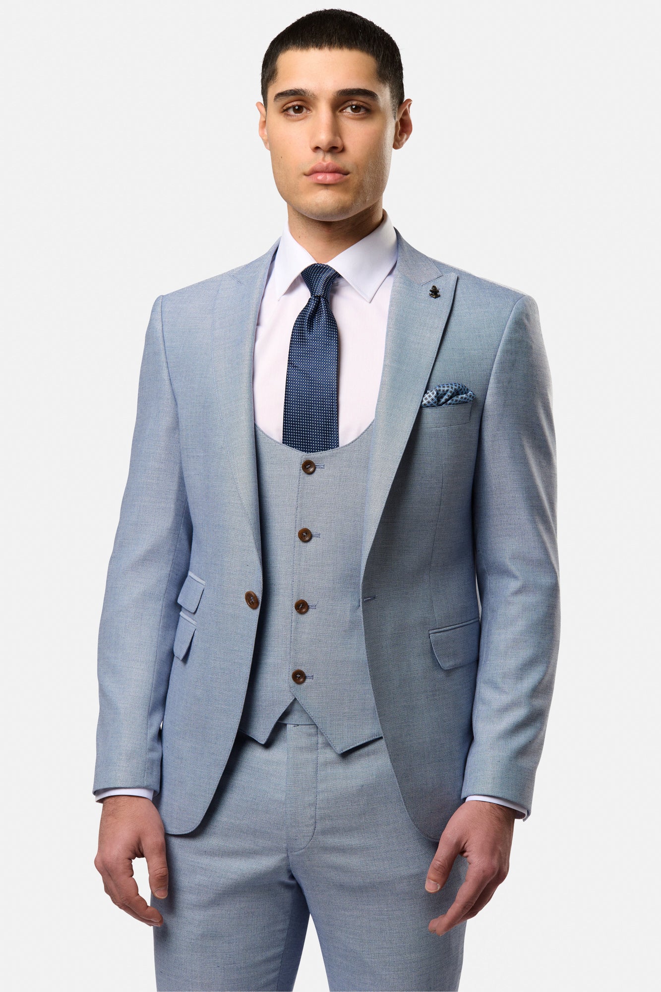 Travis Slim Fit 3 Piece Suit Nicky