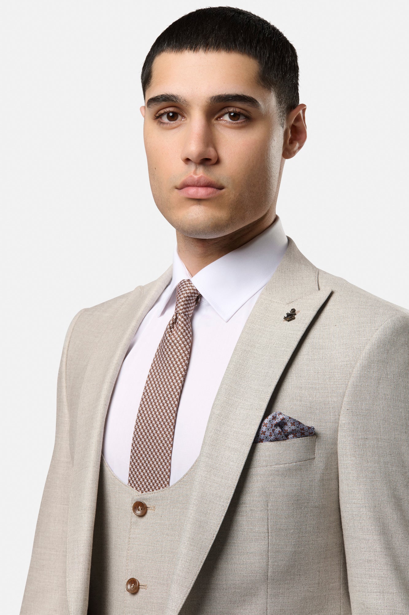 Travis Slim Fit 3 Piece Suit Nicky