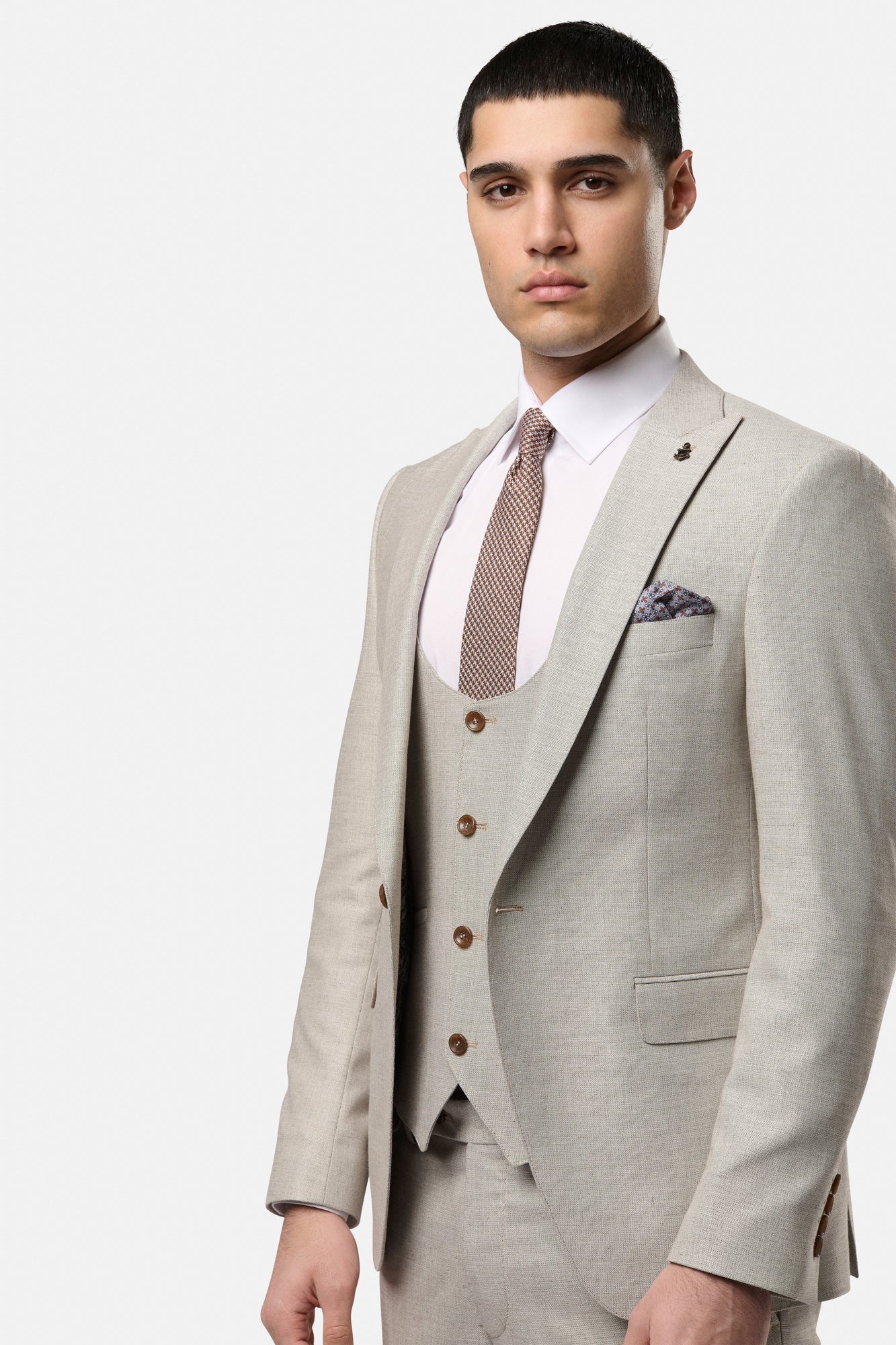 Travis Slim Fit 3 Piece Suit Nicky