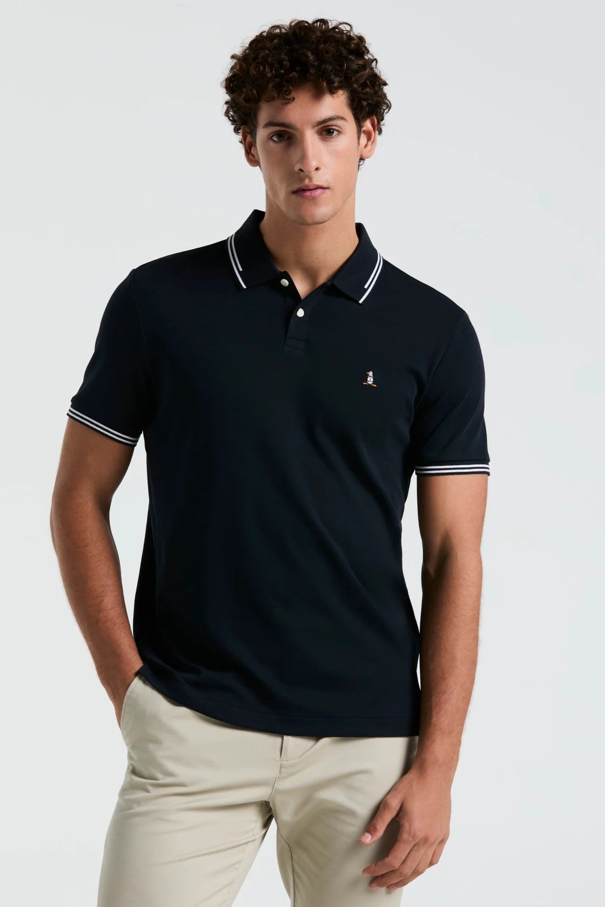 Penguin Original Icons Tipped Polo Shirt
