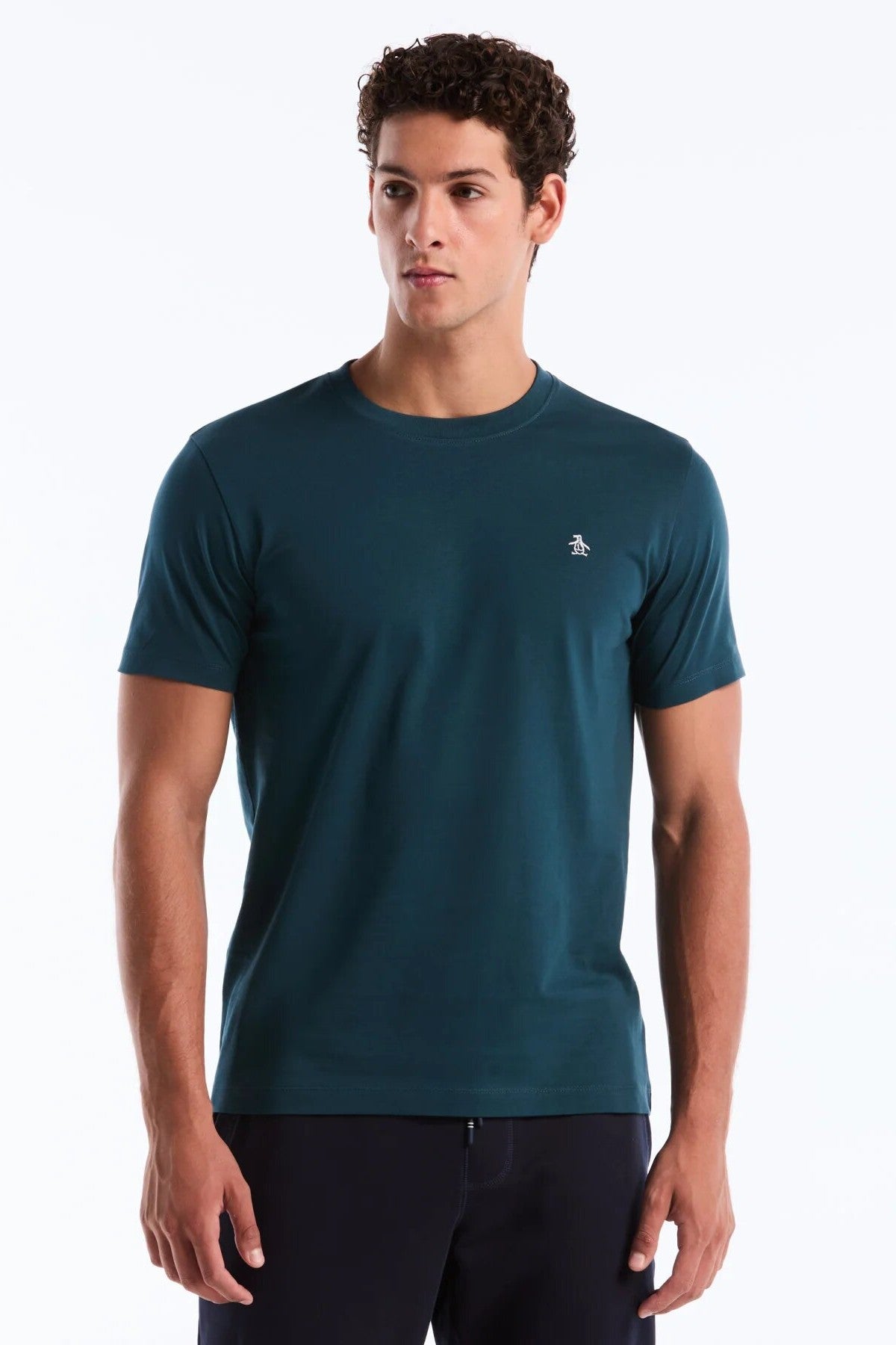 Penguin Embroidered Logo Pete T-Shirt