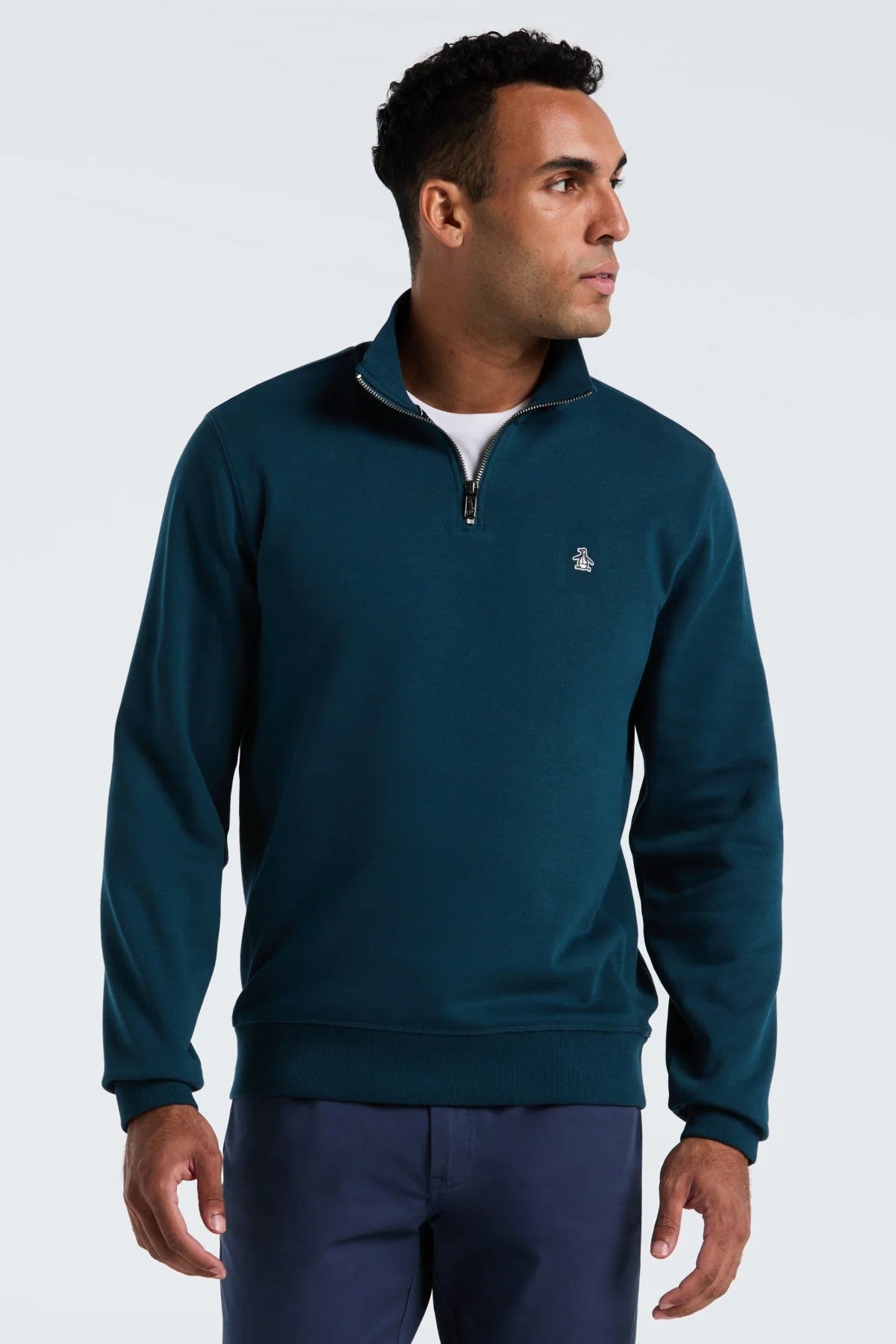Penguin Original Quarter Zip Fleece Sweatshirt