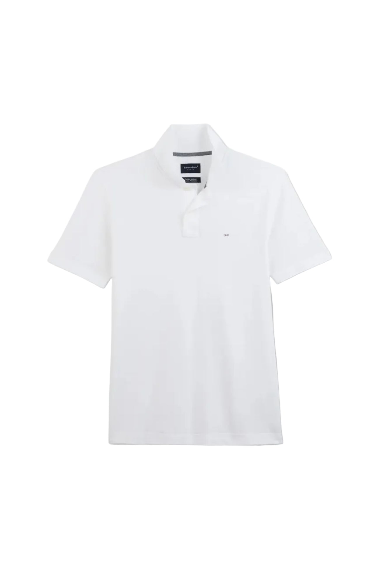 Eden Park Polo Shirt SELAS PLAIN White