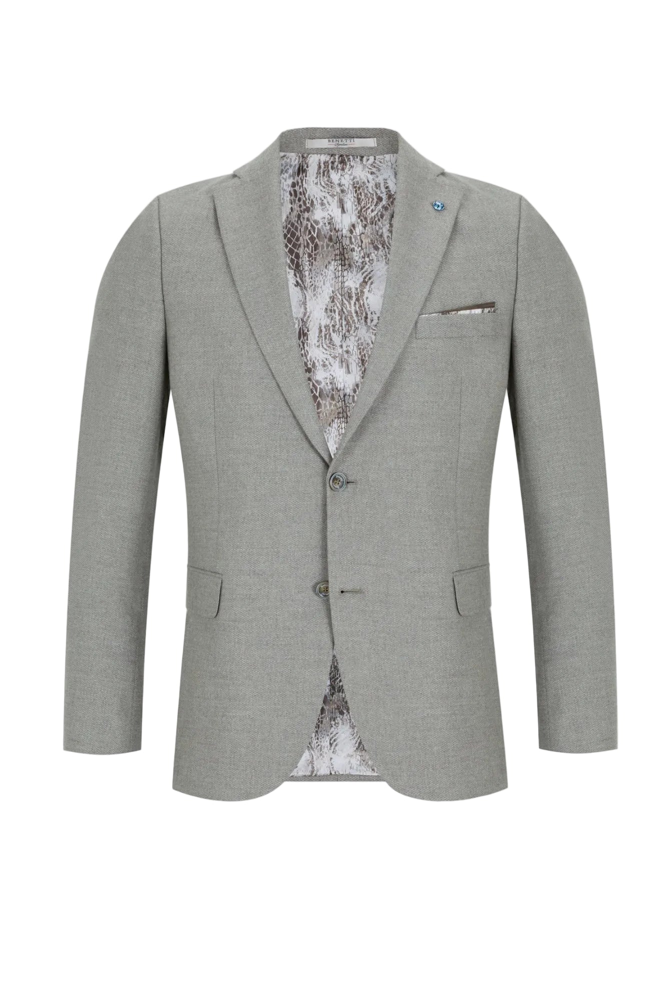 Benetti Pisa Textured Fabric Blazer