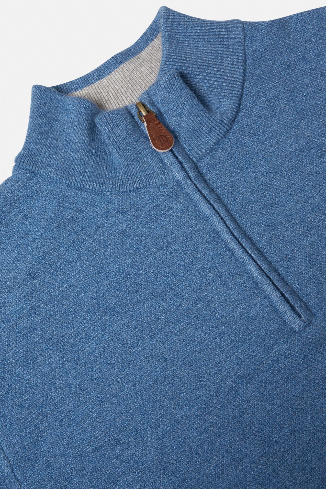 Benetti Quinn Textured Quarter Zip Knit