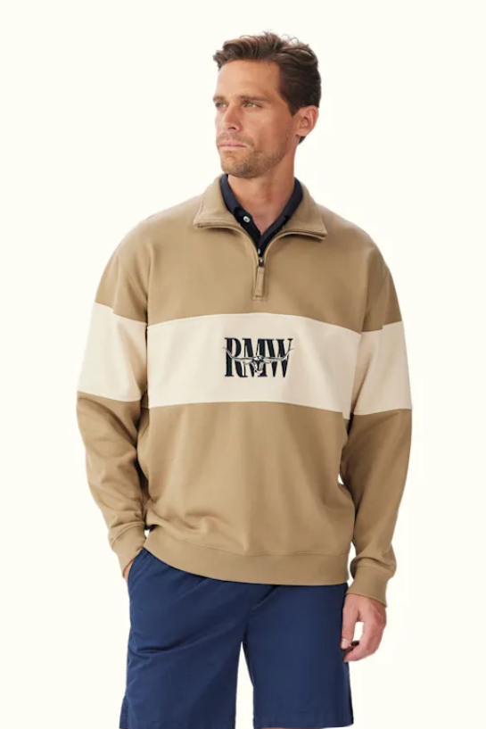 RM WIllliams Heritage Half Zip Sweatshirt
