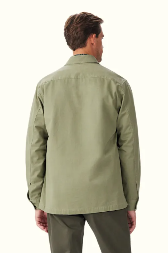 RM Williams Longford Cotton Overshirt