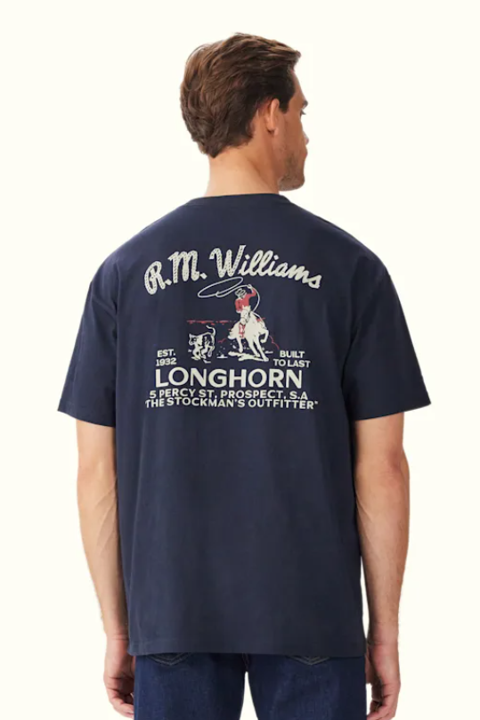 RM Williams Longhorn T-Shirt