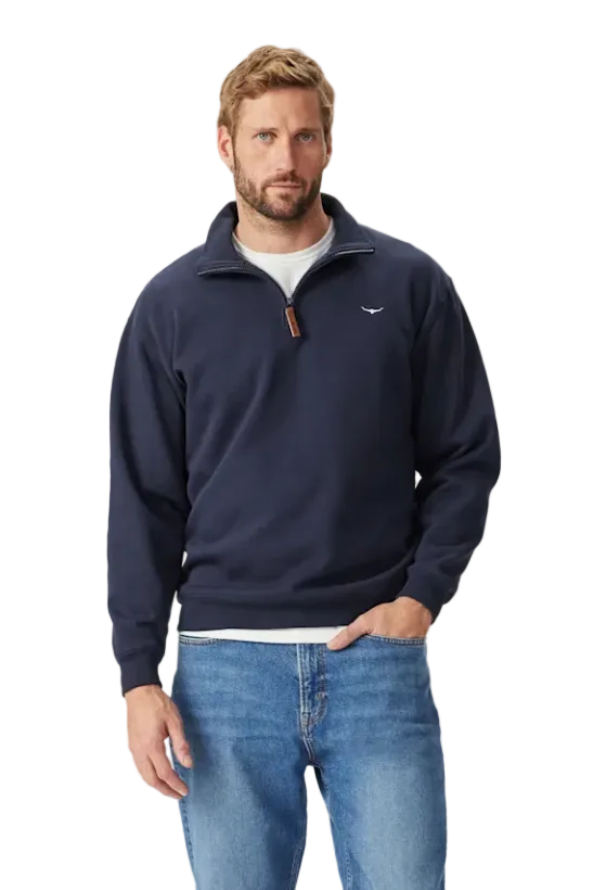 RM Williams Mulyungarie Half Zip Sweatshirt