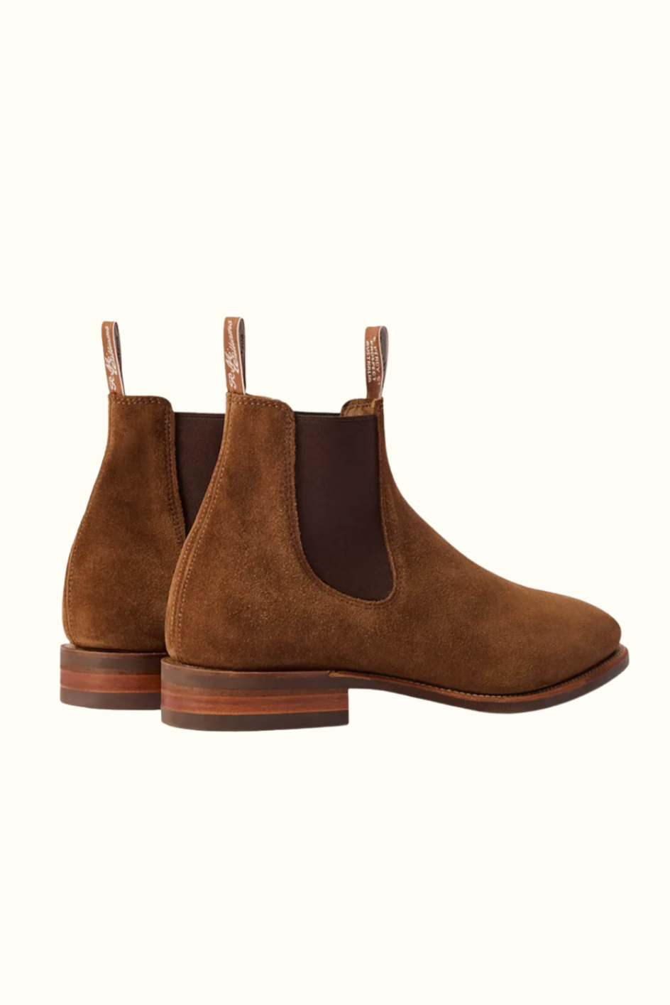 RM Williams Comfort Craftsman Suede Chelsea Boot Cedar