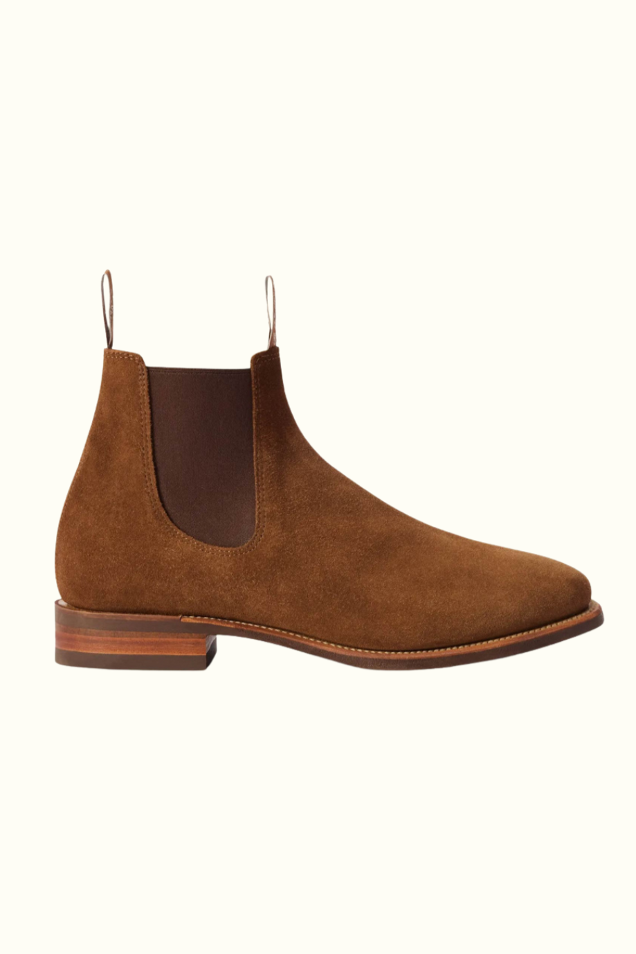 RM Williams Comfort Craftsman Suede Chelsea Boot Cedar