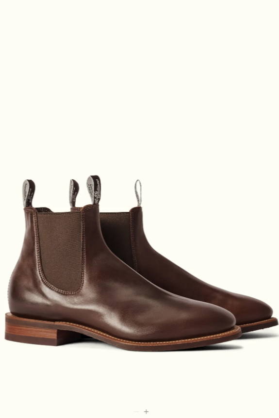 RM Williams Comfort Craftsman Walnut Chelsea Boot