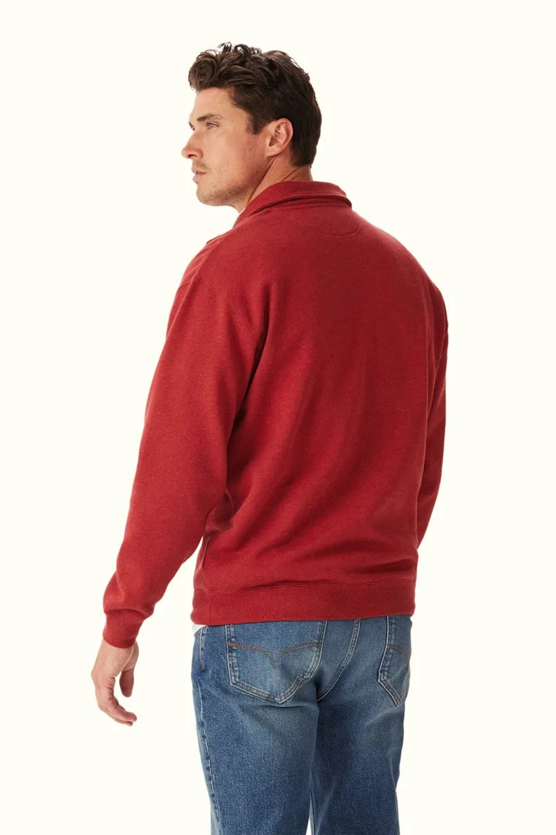 RM Williams Mulyungarie Half Zip Sweatshirt