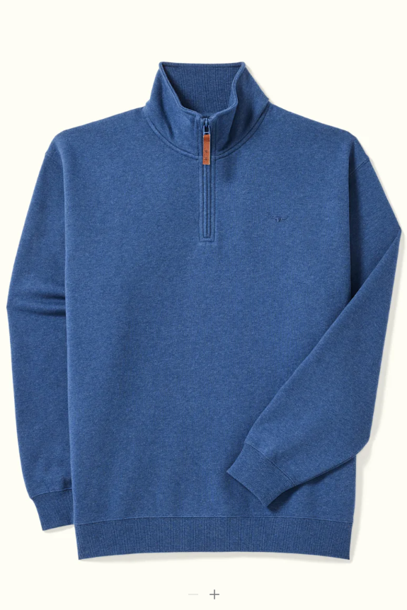 RM Williams Mulyungarie Half Zip Sweatshirt
