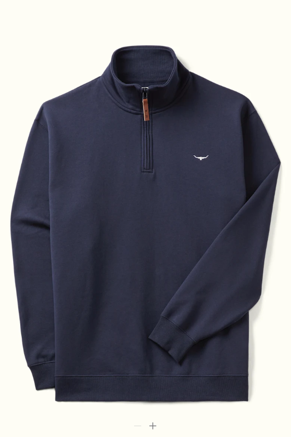 RM Williams Mulyungarie Half Zip Sweatshirt