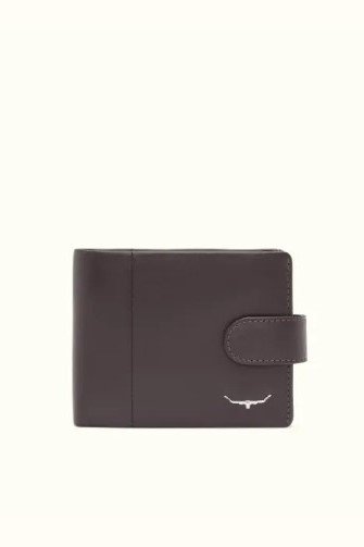 RM Williams Wallet with Coin Pocket and Tab Brown
