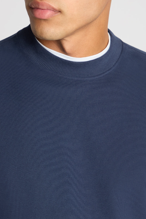 Remus Uomo Tapered Fit Soft Touch Cotton-Blend Sweatshirt