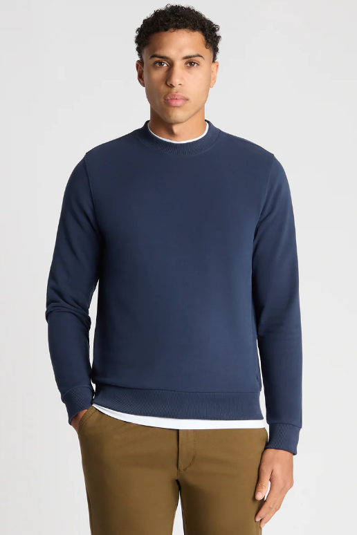Remus Uomo Tapered Fit Soft Touch Cotton-Blend Sweatshirt