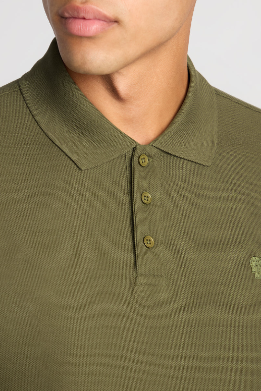 Remus Uomo Slim Fit Cotton-Stretch Pique Polo Shirt
