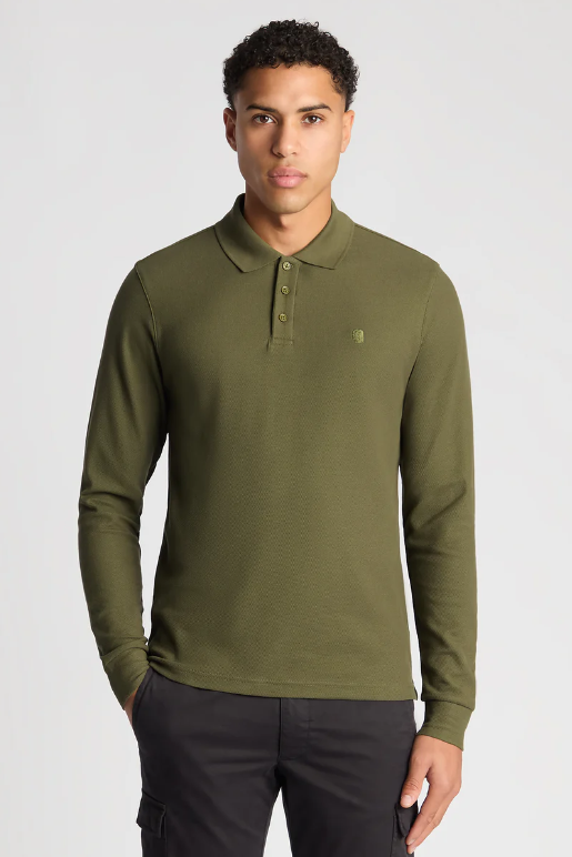 Remus Uomo Slim Fit Cotton-Stretch Pique Polo Shirt