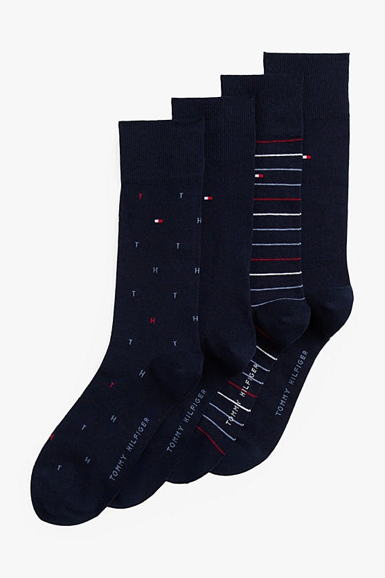 Tommy Hilfiger 4-Pack Socks Gift Box