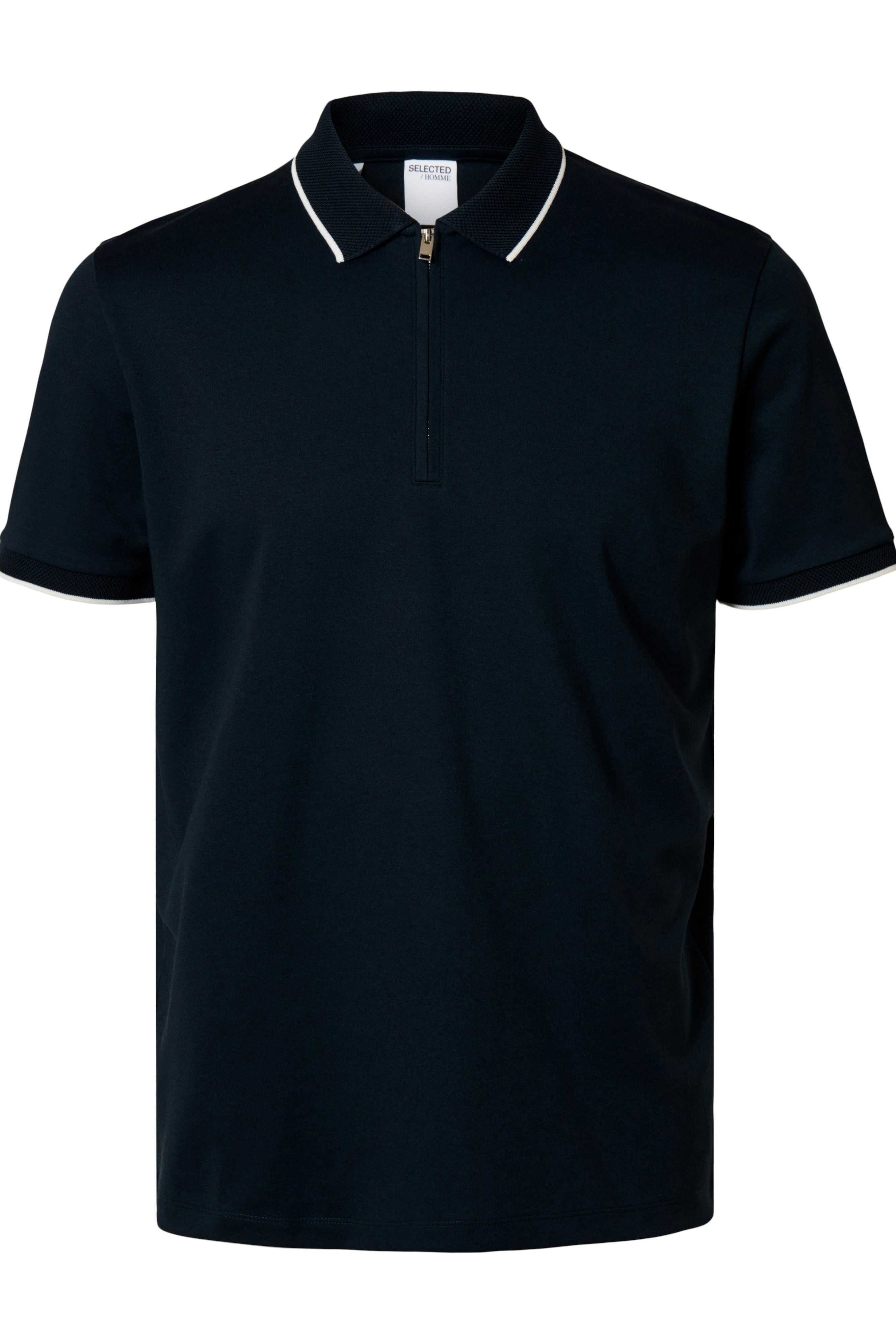Selected Homme Sport Zip Fave Polo