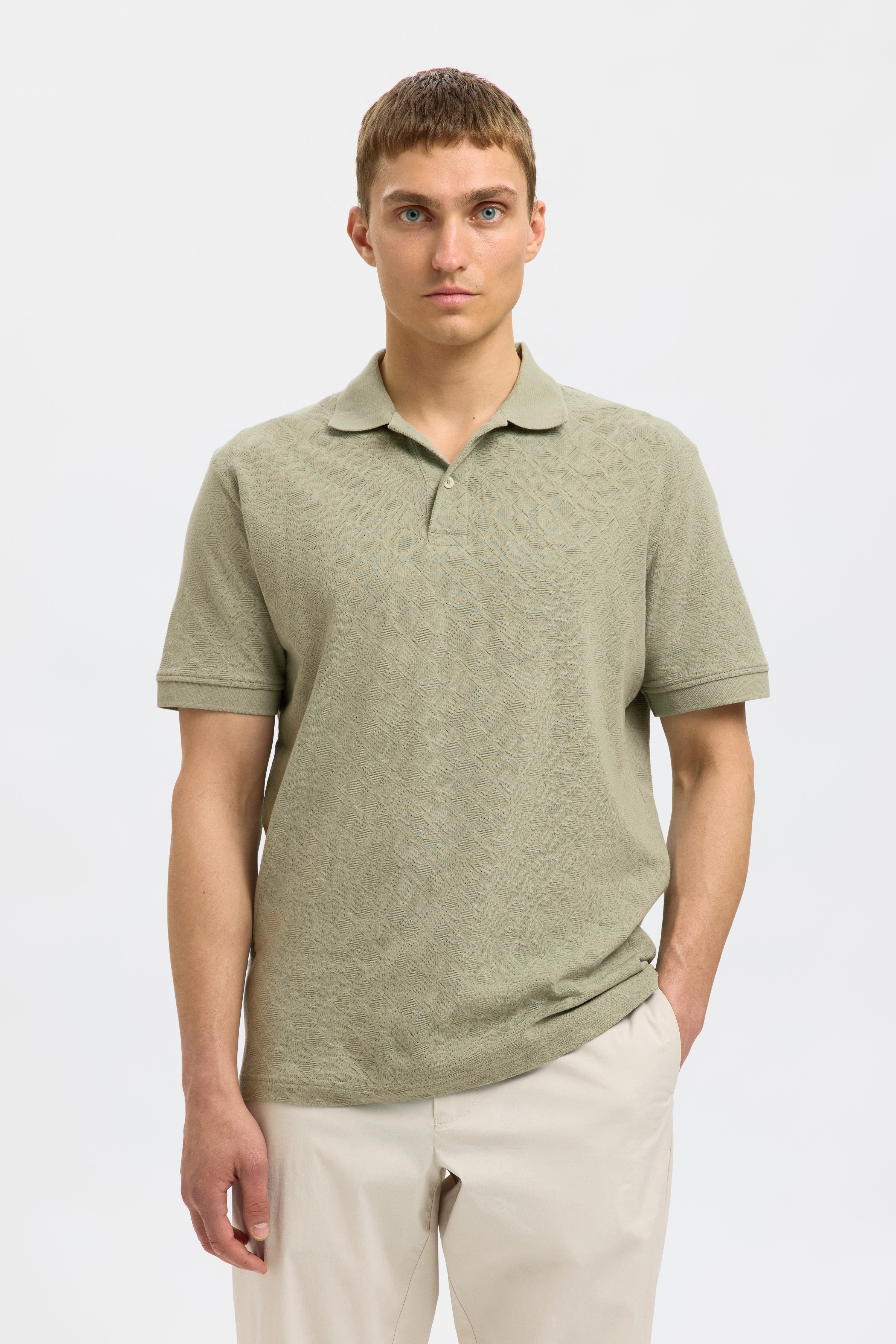 Selected Homme Paul Jacquard Polo