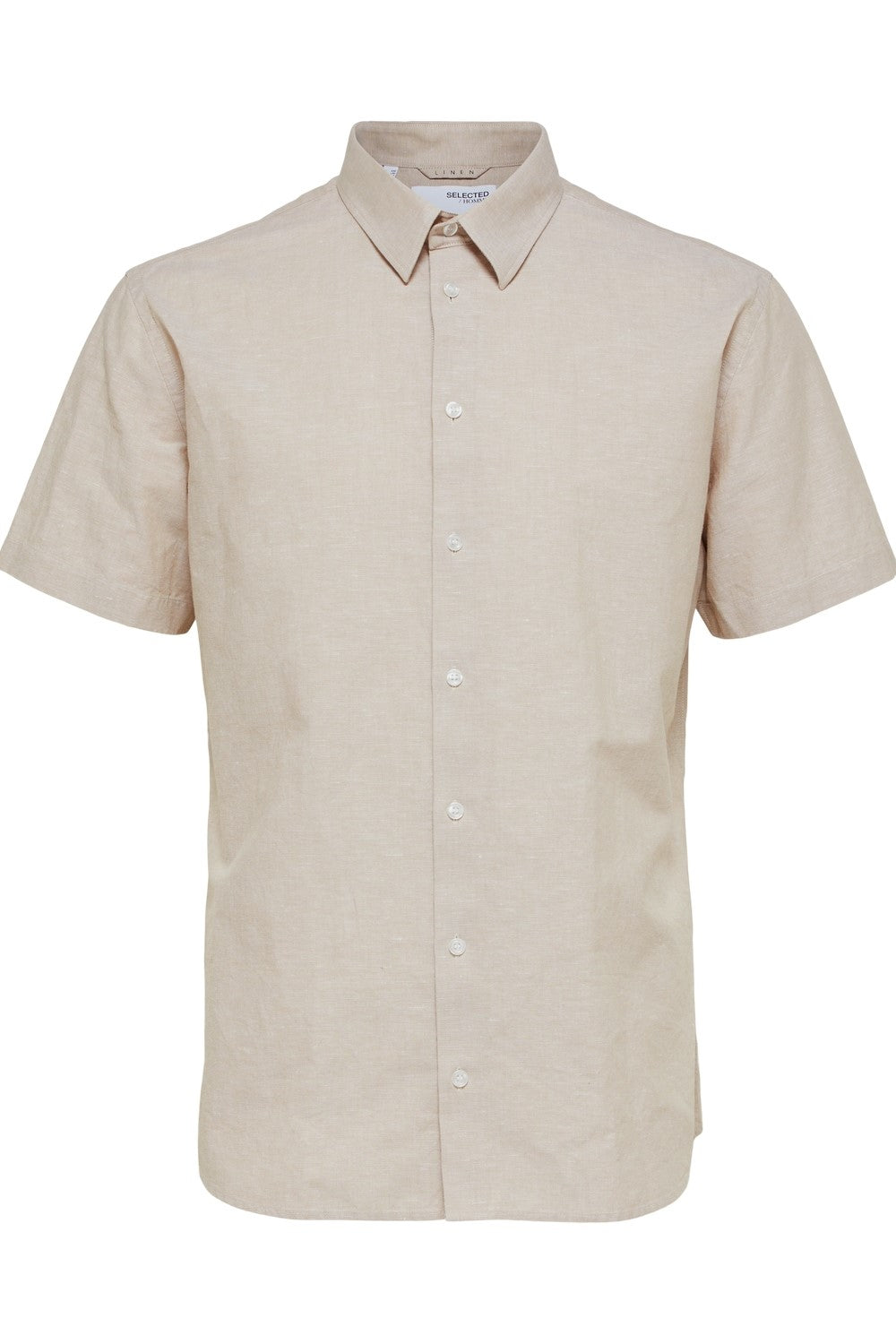 Selected Homme Short Sleeve Sun Shirt