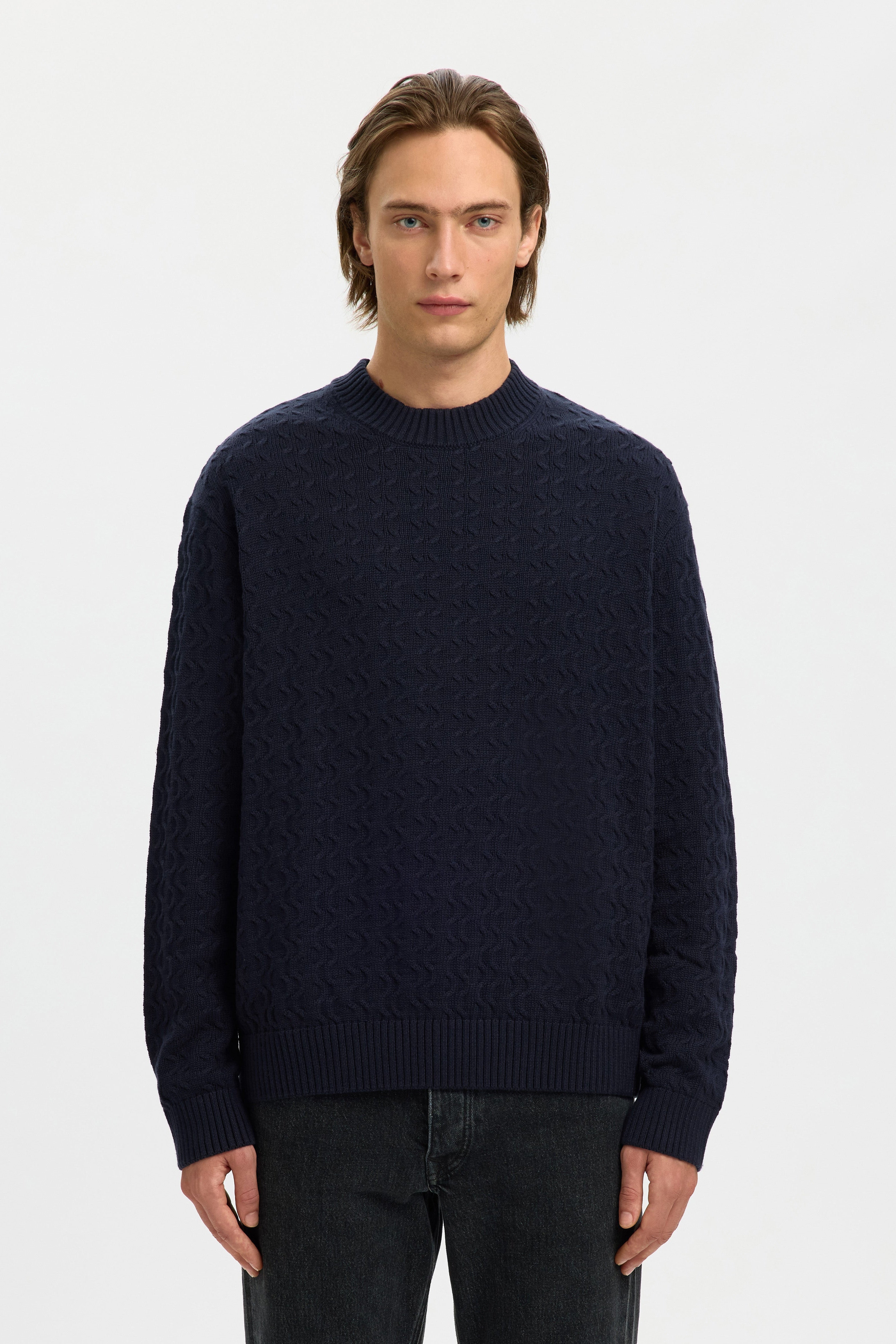 Selected Homme Philip LS Crew Knit 16098365