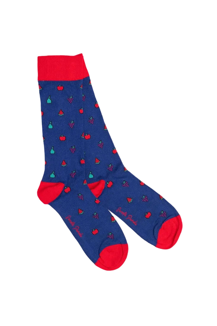 Swole Panda Bamboo Socks SP459 Mixed Fruit