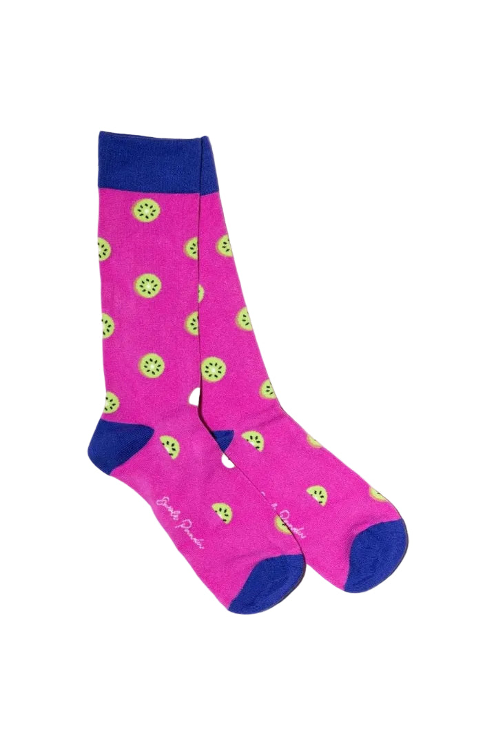 Swole Panda Bamboo Socks SP486 Kiwi
