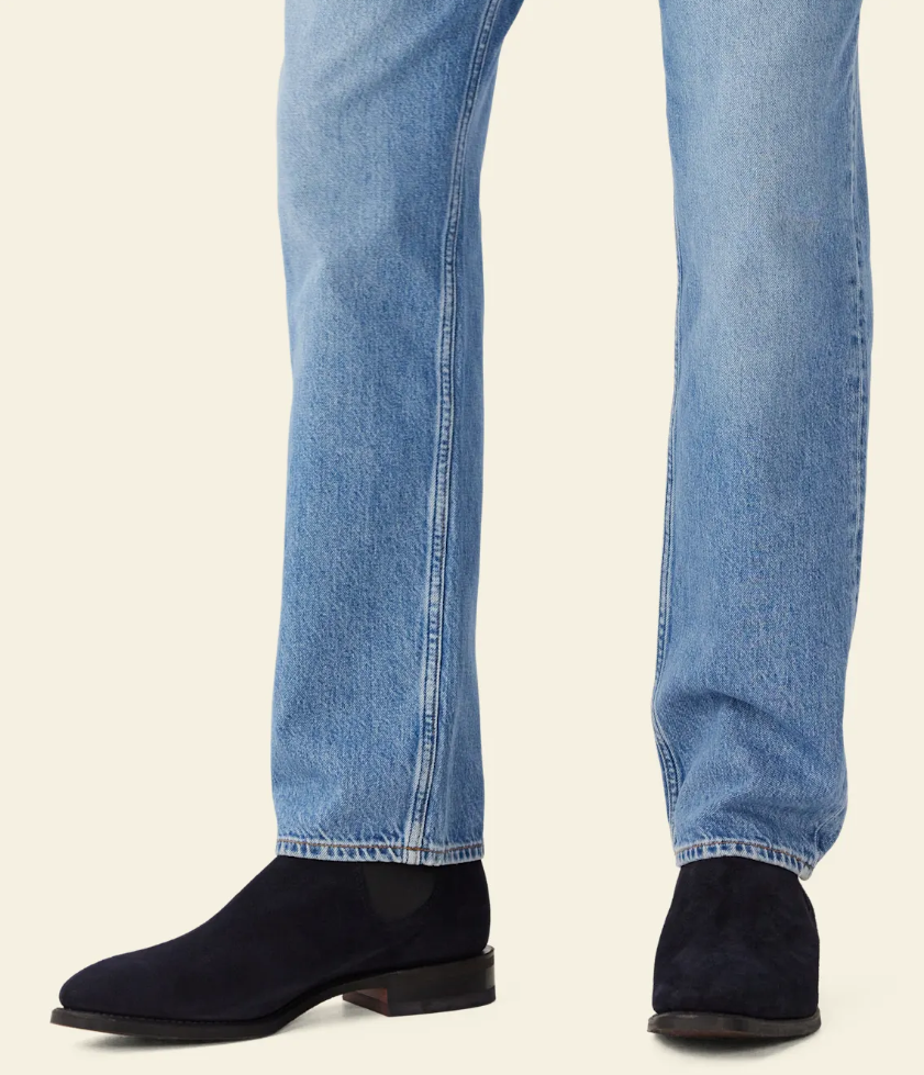 RM Williams Comfort Craftsman Suede Boot Midnight