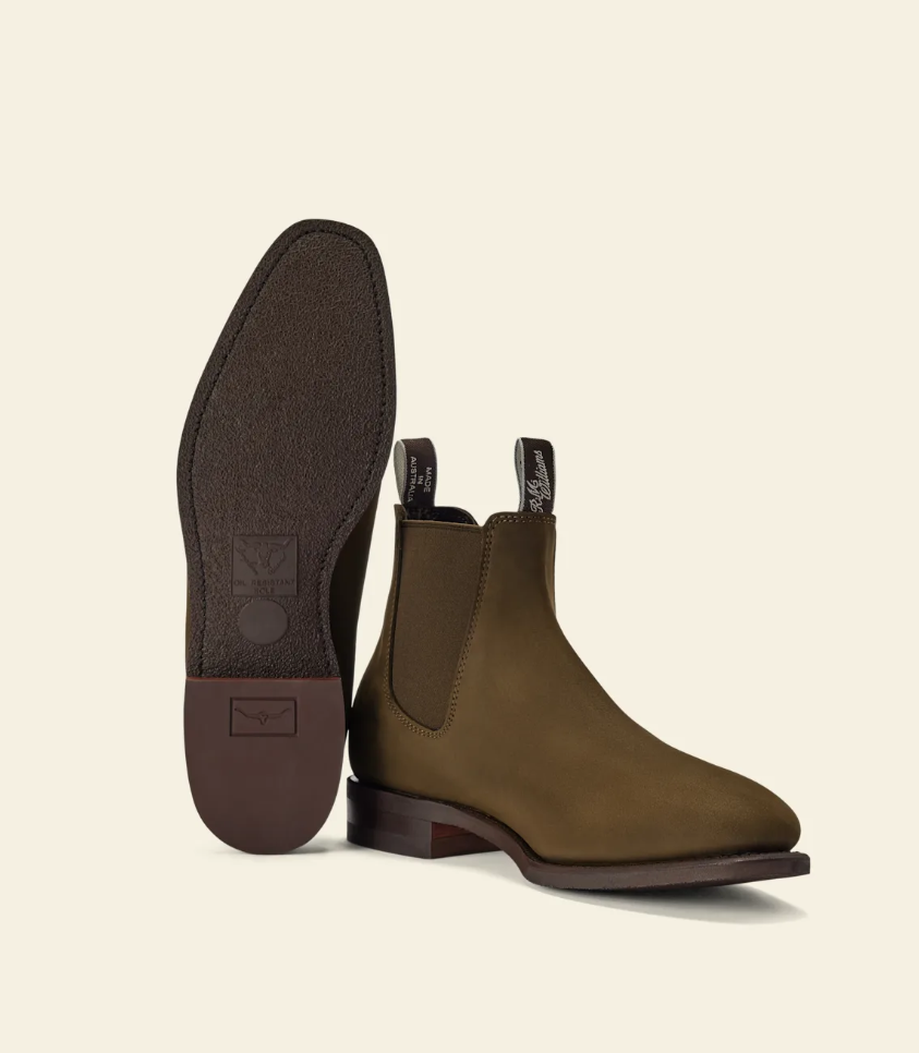 RM Williams Comfort Craftsman Nubuck Leather Boot