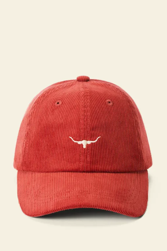 RM Williams Script Longhorn Corduroy Cap