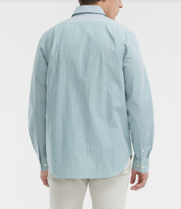 RM Williams Sommers Poplin Stripe Shirt