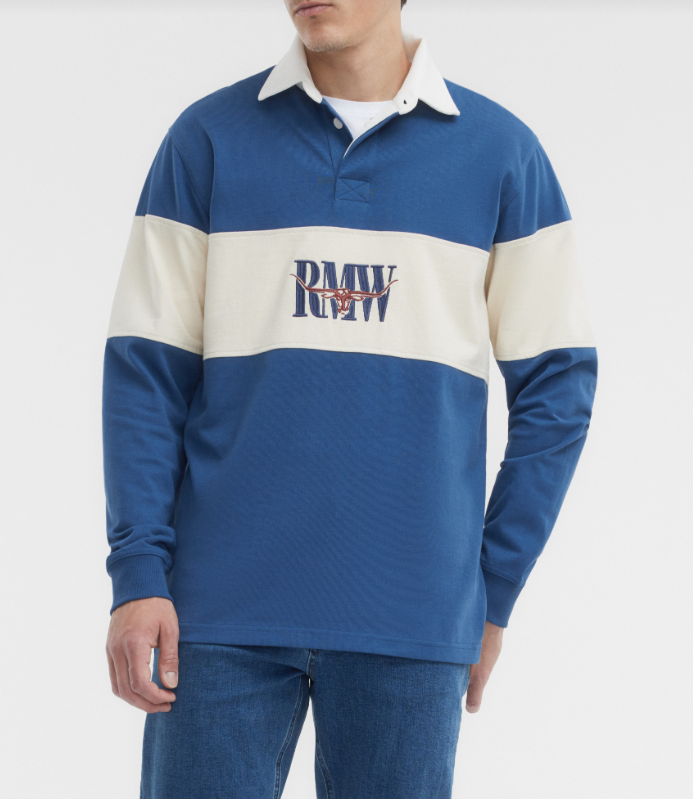 RM Williams Heritage Panel Rugby Jersey