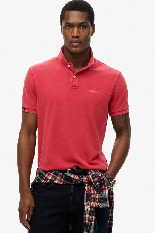 Superdry Vintage Destroyed Polo Shirt