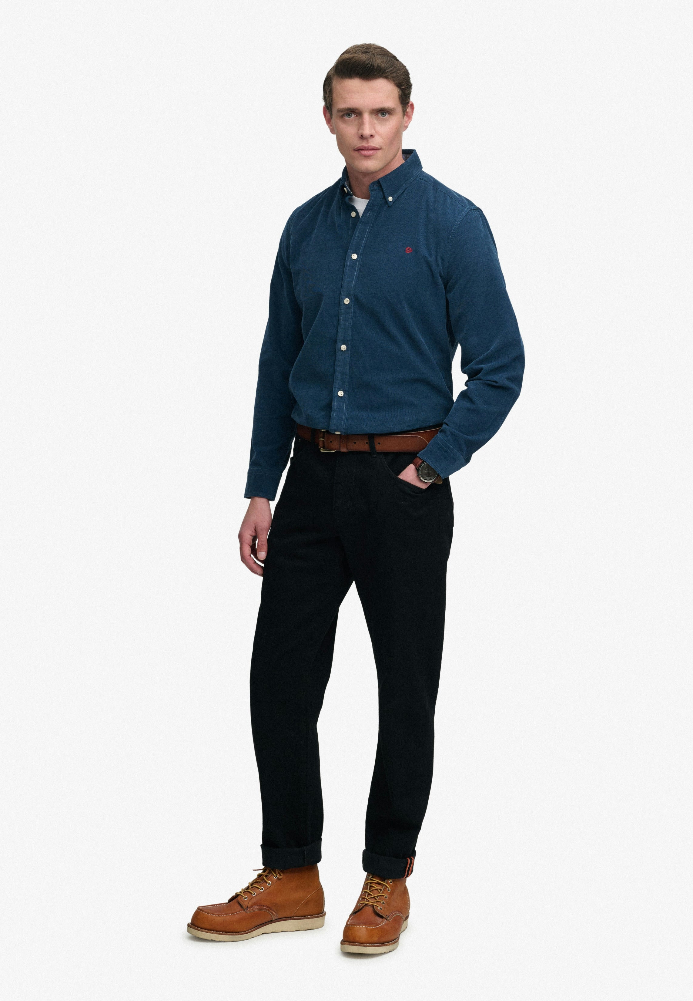 Superdry Classic Needle Cord Shirt M4011044A