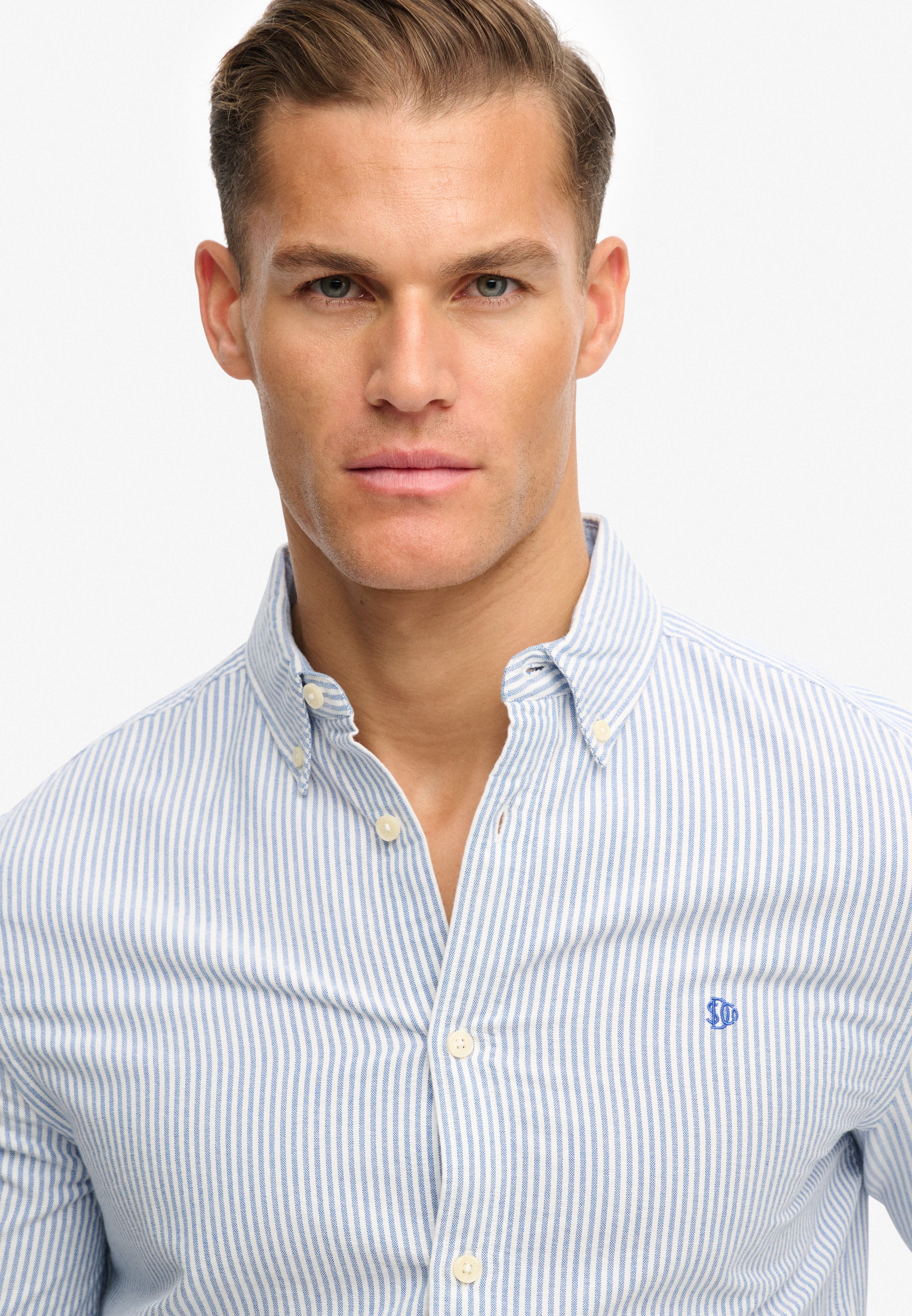 Superdry Preppy Oxford L/S Shirt M4011100A