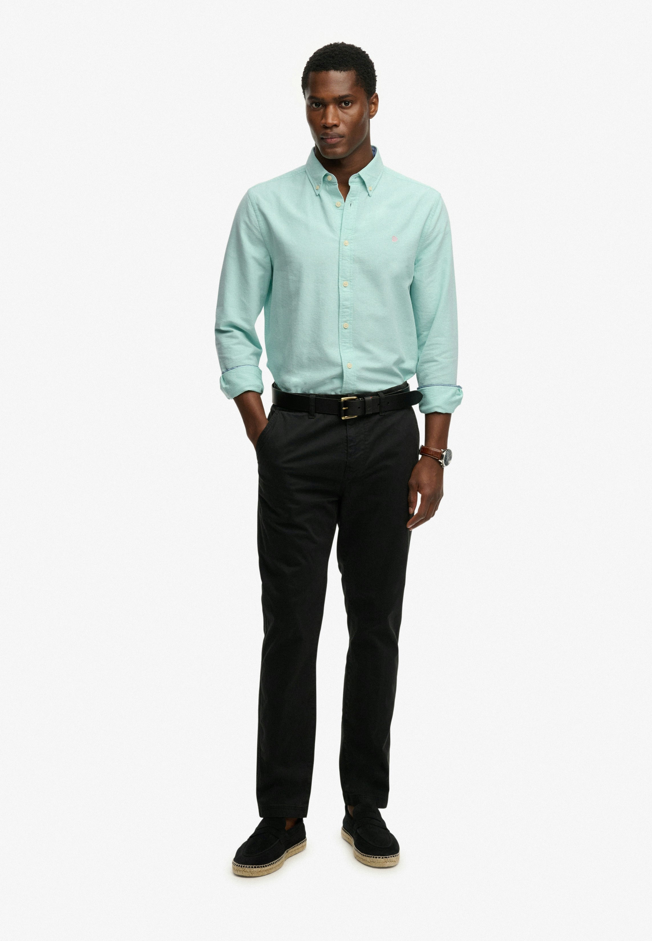 Superdry Preppy Oxford L/S Shirt M4011100A