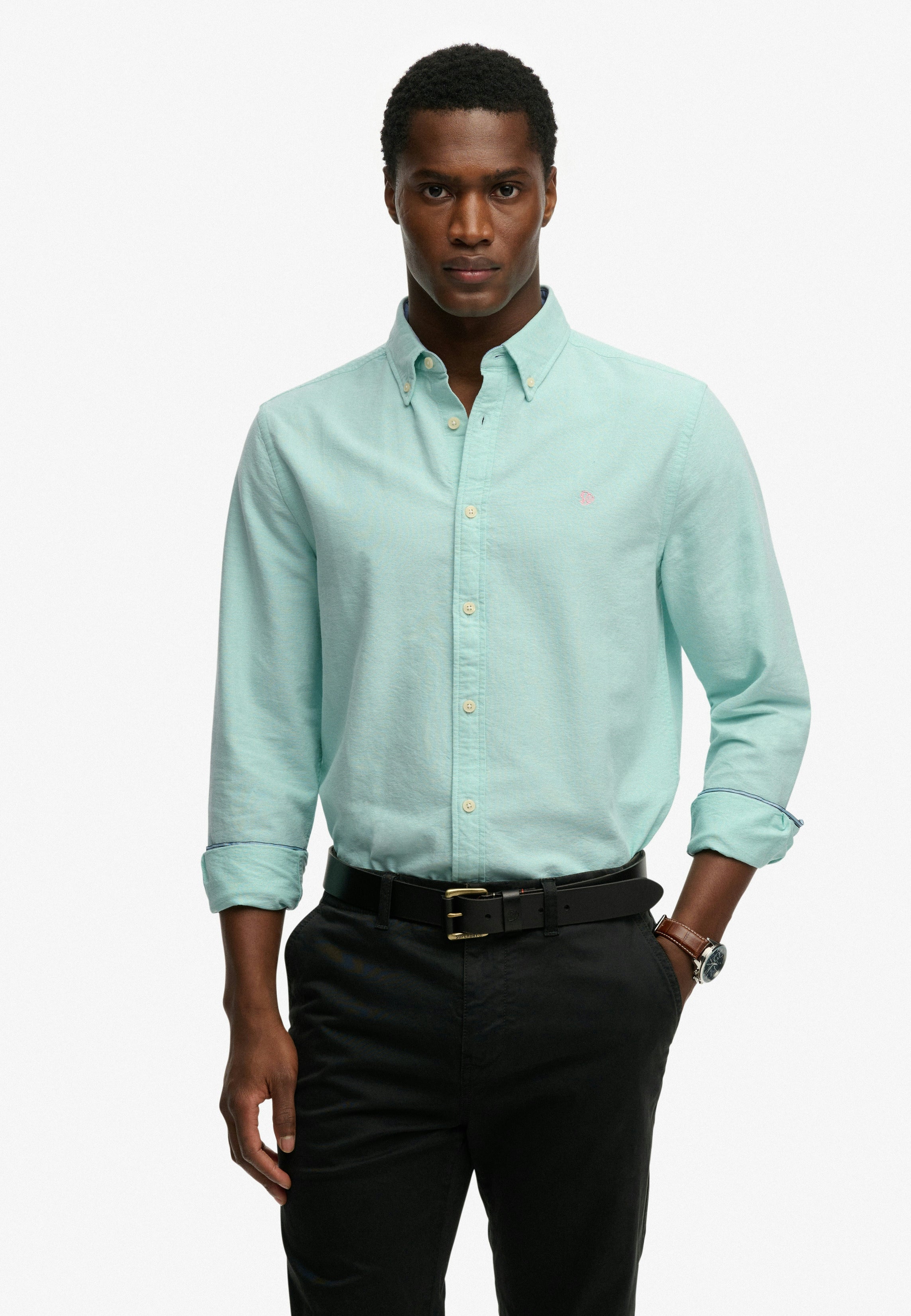 Superdry Preppy Oxford L/S Shirt M4011100A
