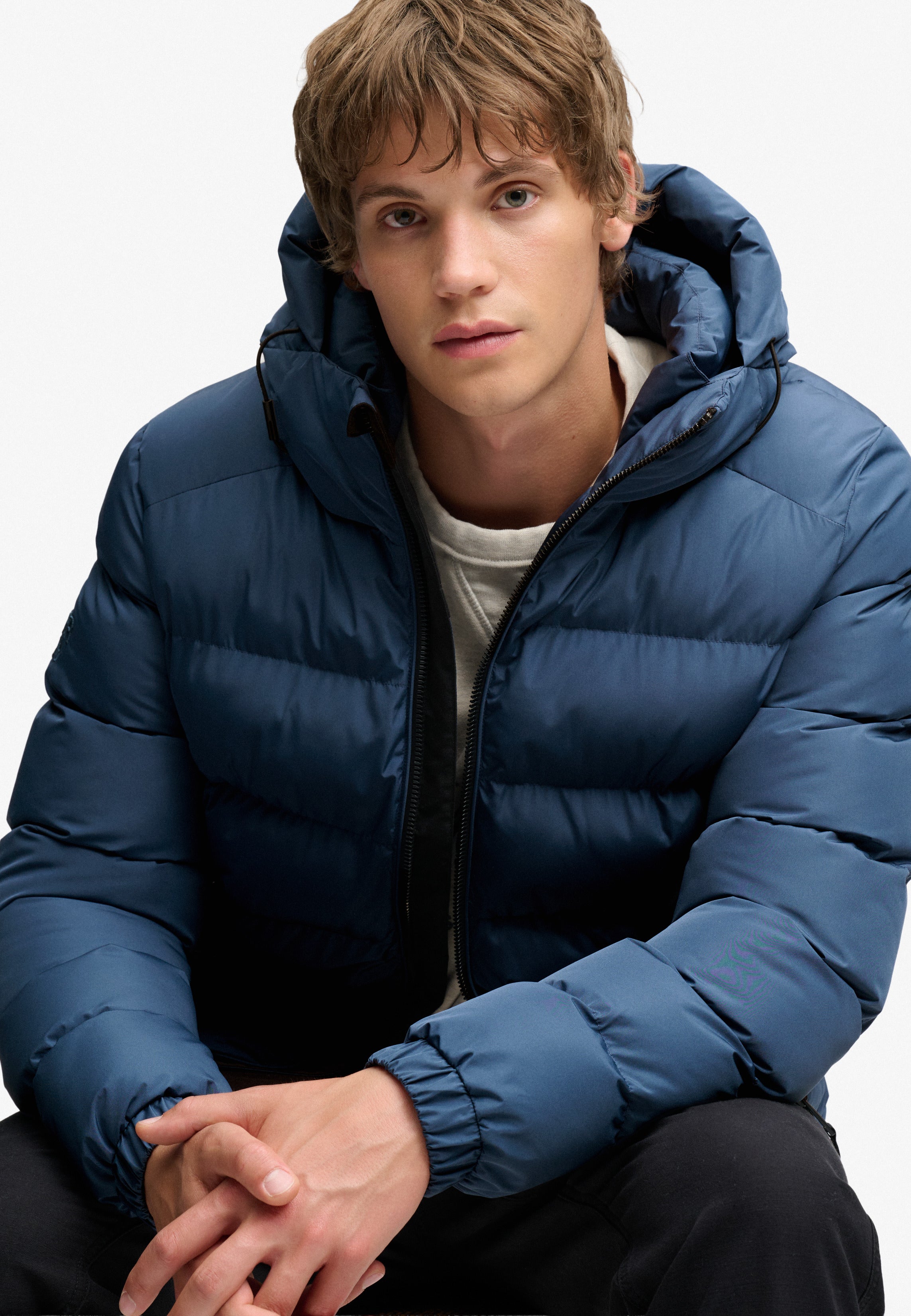 Superdry Hooded Sports Puffer Jacket M5011905A