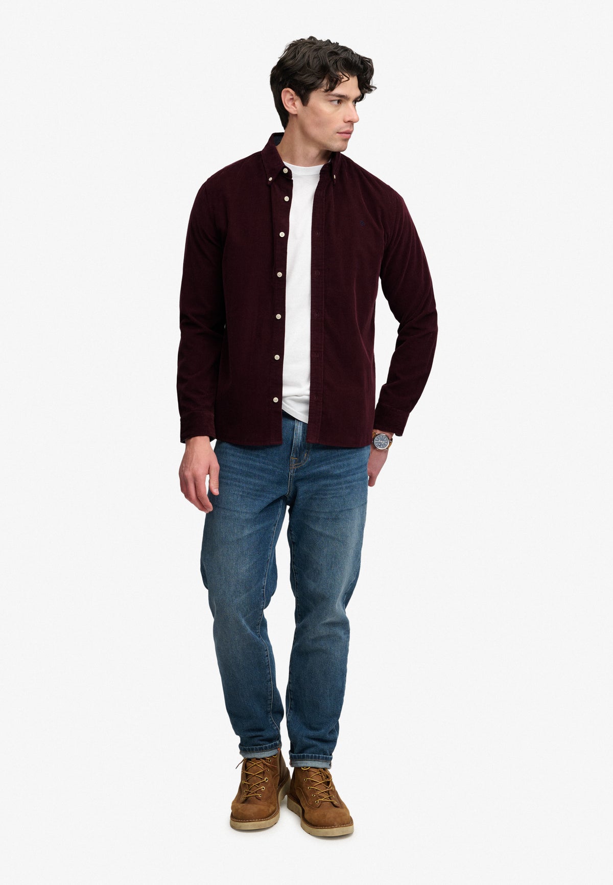Superdry Classic Needle Cord Shirt M4011044A