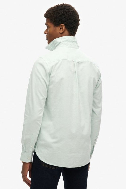 Superdry Organic Cotton Long Sleeve Oxford Shirt