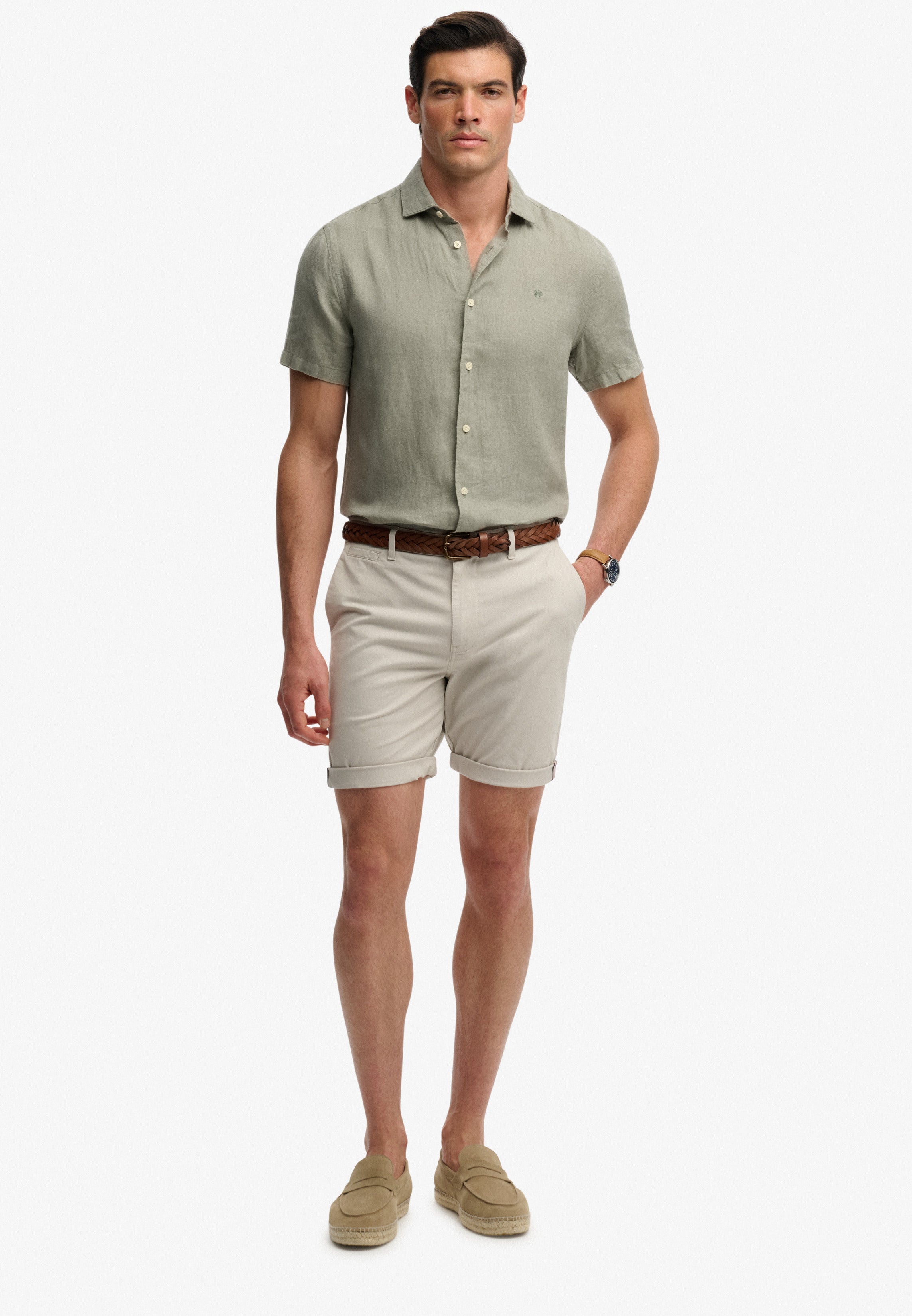 Superdry Premium Regular Chino Shorts M7110486A