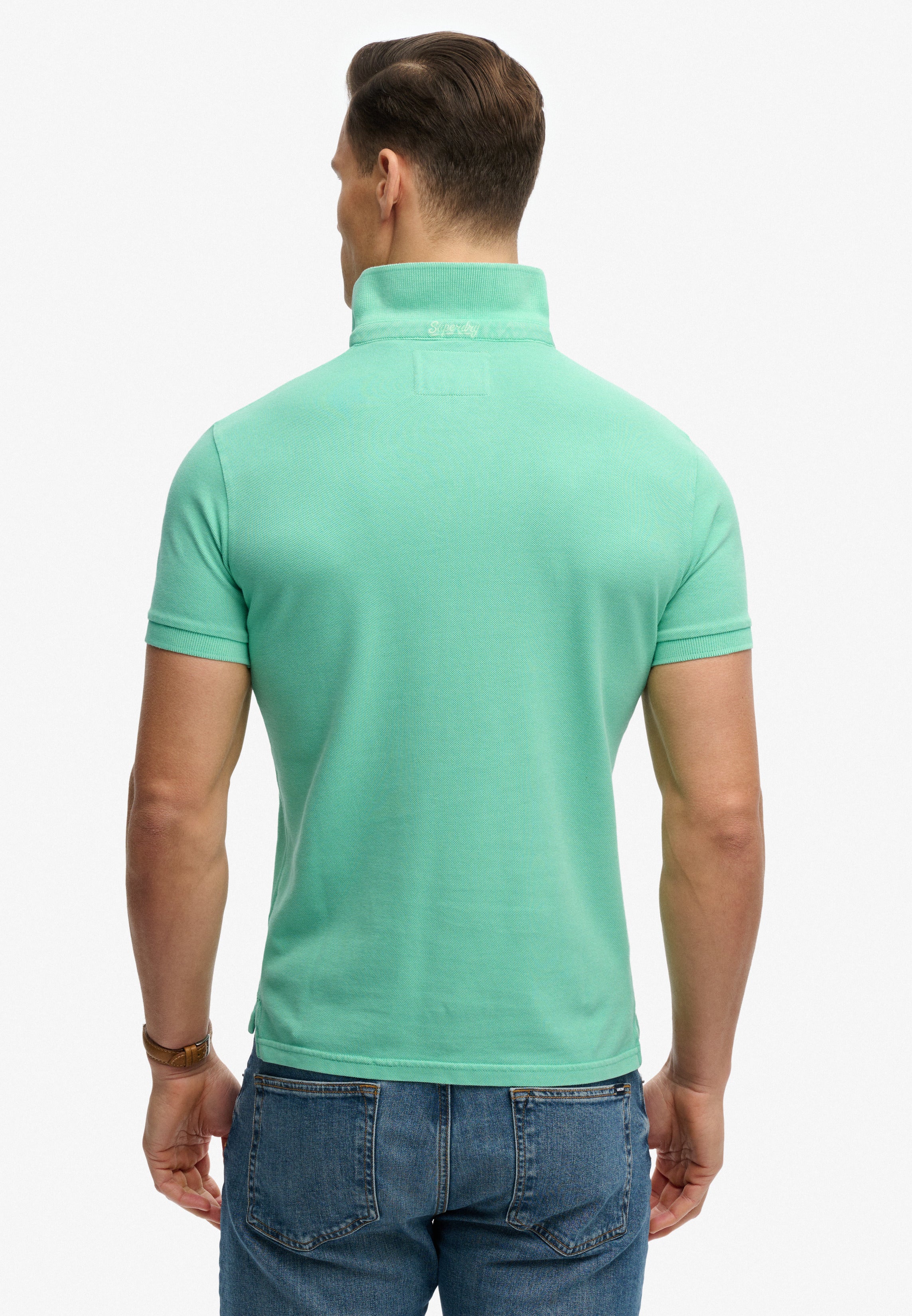 Superdry Vintage Destroy Polo Shirt M1110451A