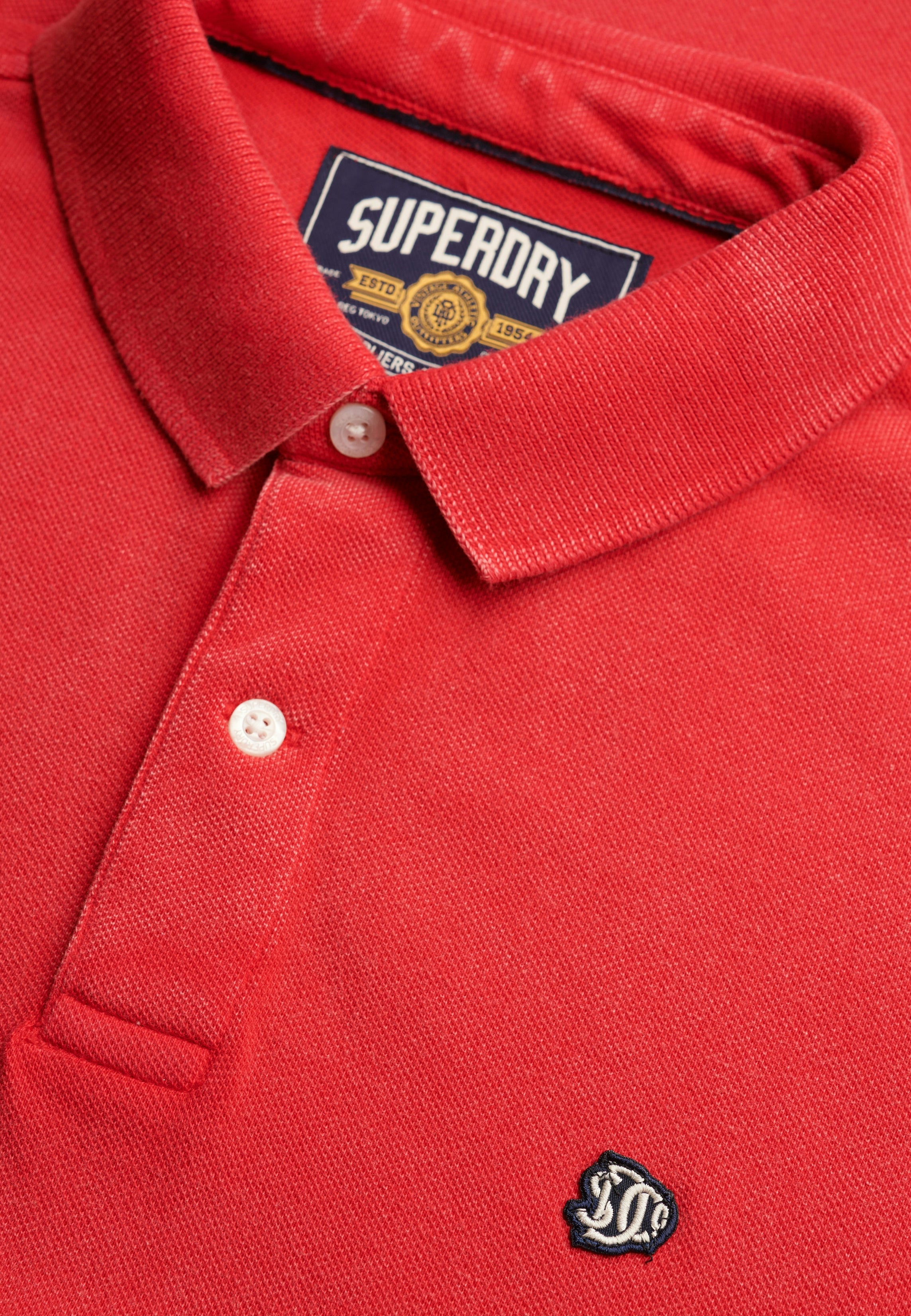 Superdry Vintage Destroy Polo Shirt M1110451A