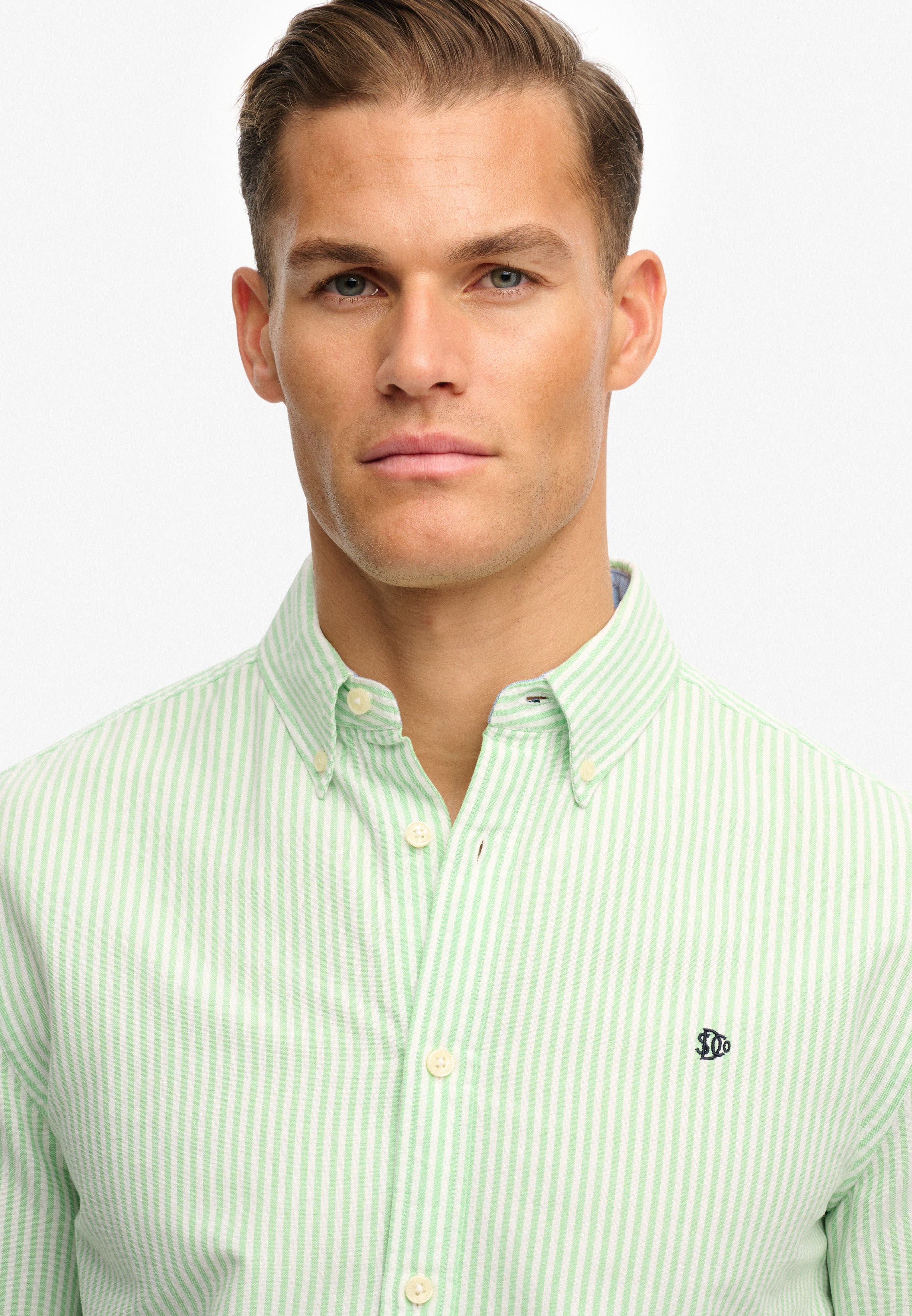 Superdry Preppy Oxford L/S Shirt M4011100A