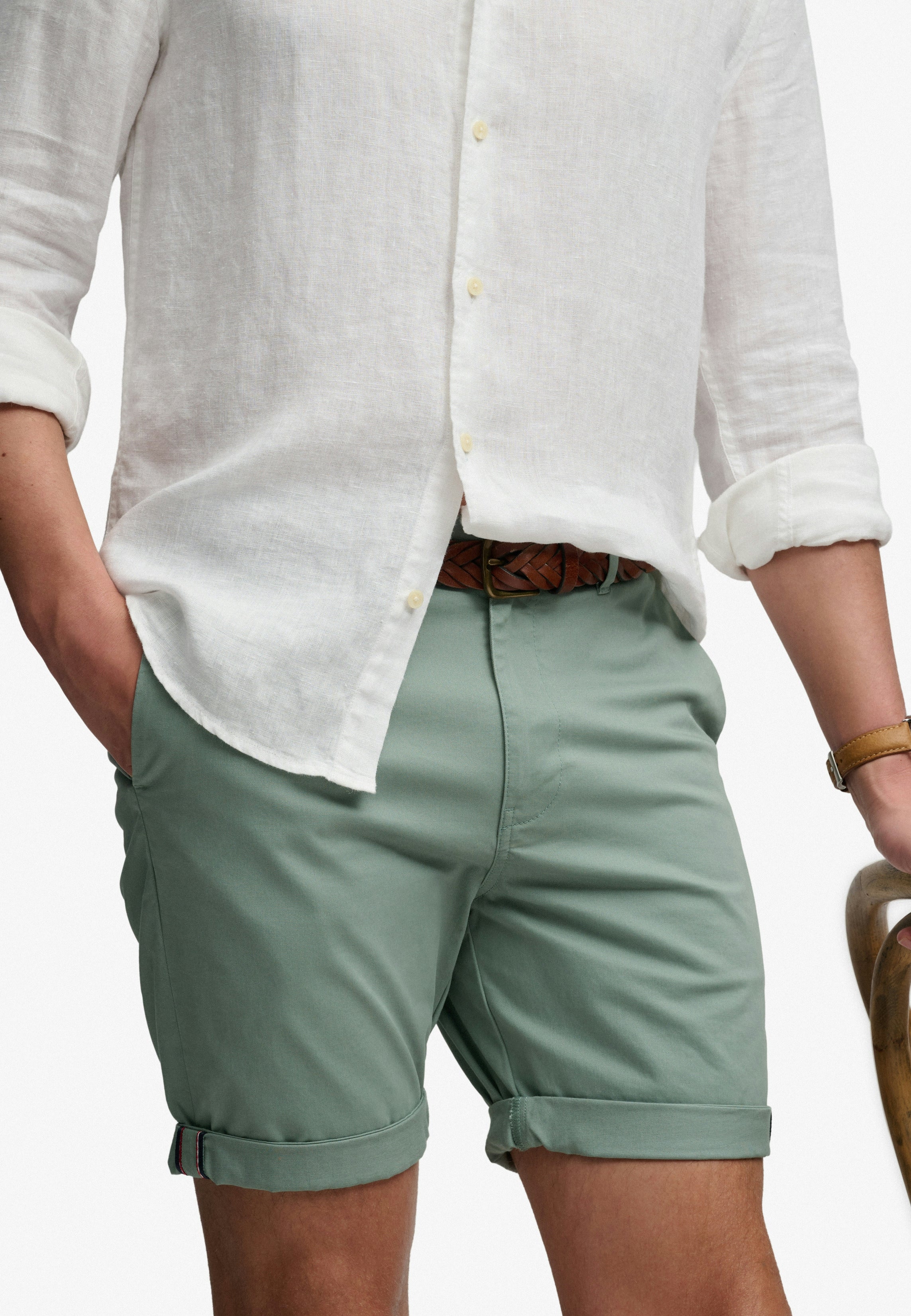 Superdry Premium Regular Chino Shorts M7110486A